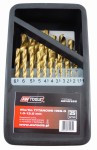 Tytanowe wiertła do metalu AW TOOLS 25szt 1,0-13mm