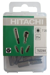 Hitachi 752244 Bity Torx T25/25 Mm Op. 25 Szt.