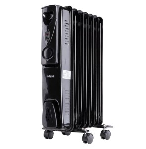 Grzejnik Olejowy 7-Żeberek 1500W Czarny Vo0827
