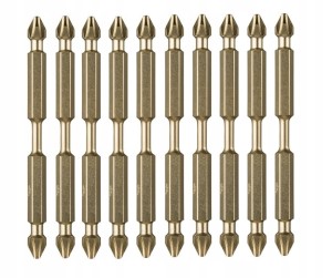 Makita Zestaw 10szt bity udarowe PH1 90mm B-45157