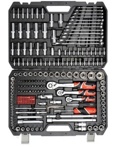 Yato Zestaw Kluczy 1/4" , 3/8" , 1/2" 216 Elem. Xxl 38841