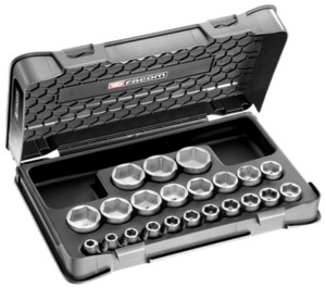 S.401B Zestaw Nasadek 6-Kątnych 1/2", 8 - 32 Mm, Kaseta