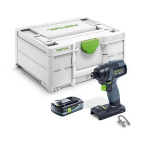 Festool Zakrętarka udarowa 180Nm (4Ah) 1/4" TID 18  577054