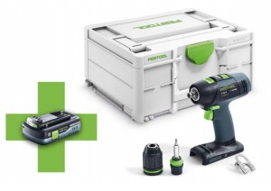 Festool Wiertarko - Wkrętarka (4Ah) 18V 50Nm 577051