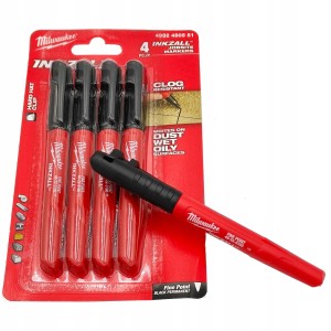 Milwaukee Marker budowlany Inkzali 4 szt 4932480551