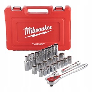 Milwaukee Zestaw nasadek z grzechotką 1/2" 4932471864