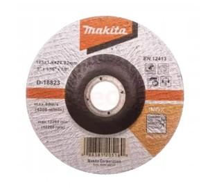 Makita Zestaw tarczy tnących inox 125x1.6mm D-18823 zestaw 10 szt.