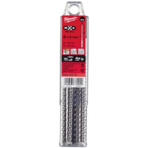 Milwaukee Wiertła SDS Plus MX4 6/100/165 mm - 10 szt. 4932352043