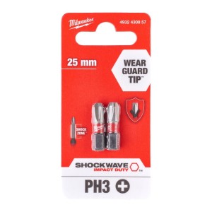 Milwaukee Bity Shockwave PH3 25mm 2 szt. 4932430857