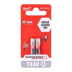 Milwaukee Bity Shockwave TX40 25mm - 2szt. 4932430888