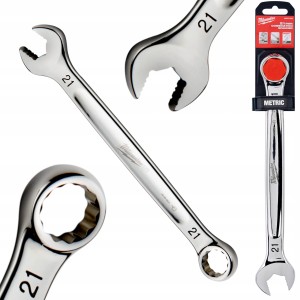 Milwaukee Klucz płasko-oczkowy Maxbite 21 mm - 1 s