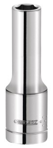 Expert E113757 Nasadki Długie 1/4" Sześciokątnych, Metrycznych 9 Mm