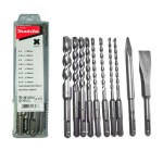 Makita Zestaw wierteł i dłut SDS-PLUS 10 szt.  D-46361 